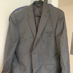 Suit- Grey Stripes